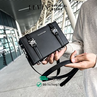 Túi Da Đeo Chéo LUVIN Cao Cấp, Phong Cách Hàn Quốc, Chất Liệu Da Chống Nước 