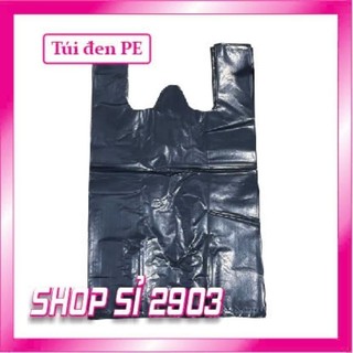 0,5 Kg túi đen có quai- Túi xốp đen- Túi đựng có quai