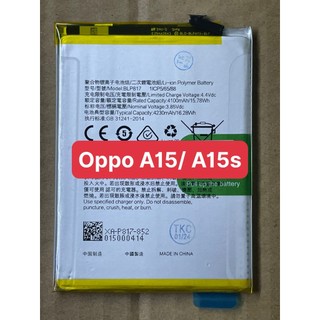 Pin zin oppo a15/ a15s/ model blp 817/dung lượng 4230 mah
