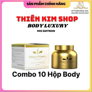 Kem body collagen x3 luxury 250g mỹ phẩm đông anh x3 nguyễn huỳnh như