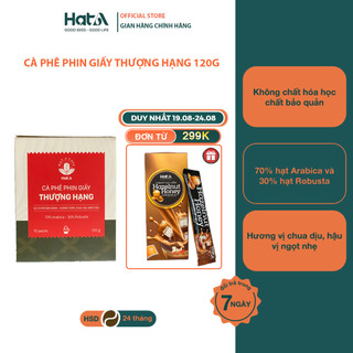 Cà phê phin túi lọc, túi giấy, phin giấy hạt arabica và robusta tiện lợi