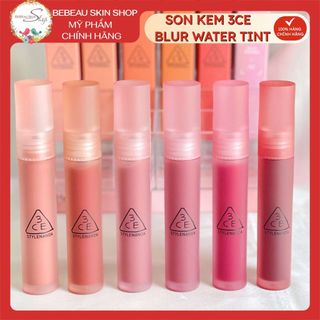 Son Tint 3CE Blur Water Tint Lâu Trôi Không Lem Khi Đeo Khẩu Trang Sepia Laydown First Letter Casual Affair - Bebeau
