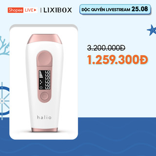 Máy triệt lông vĩnh viễn tại nhà Halio IPL Hair Removal Device