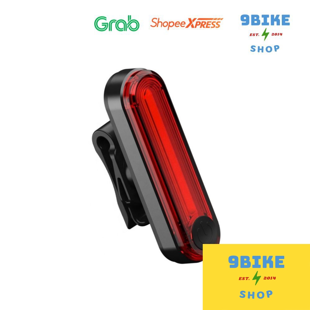 Đèn đuôi xe đạp USB Machfally BK300