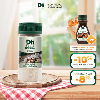 Natural Tỏi bột 60g Dh Foods - Bột tỏi nguyên chất