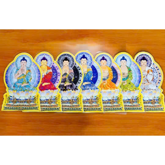 Tranh Ngũ Phương, Thất Phật