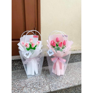 Hoa tuylip 5 7 bông siêu xinh như mẫu