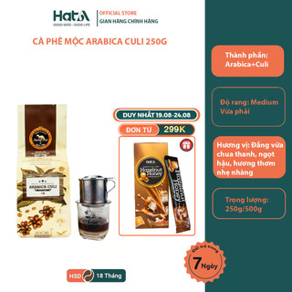 Cà phê phin Hương Mai Cafe Arabica Culi nguyên chất hương vị đậm đà 250gr