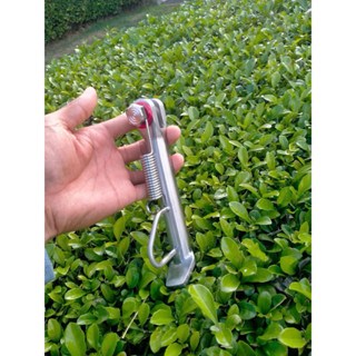 Chân chống nghiêng inox 304 ( kèm ốc lò xo) ,cho các dòng xe máy như winner,exciter, sonic , raider , satria , sirius fi