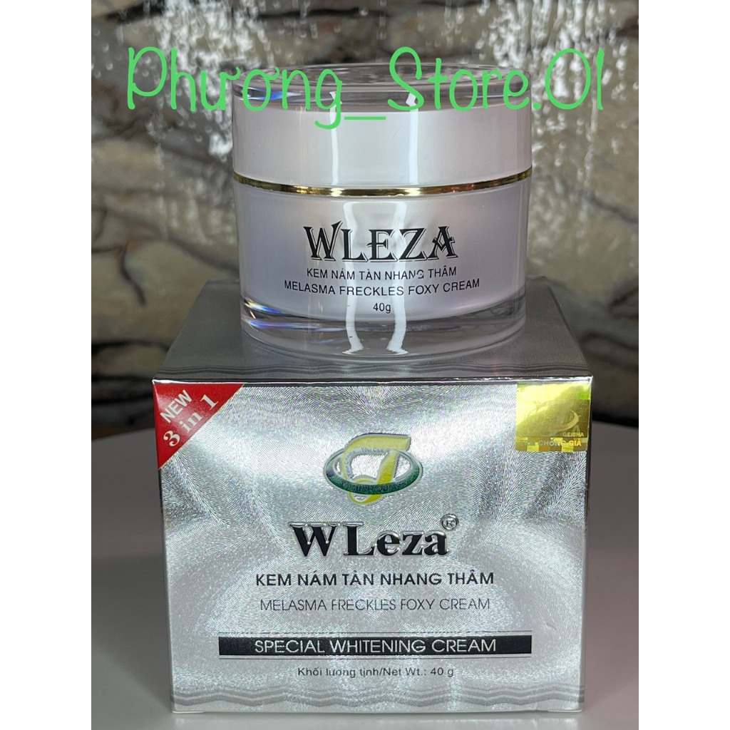 ( cam kết chính hãng )Kem WLEZA bạc, nám ,tàn nhang 40g