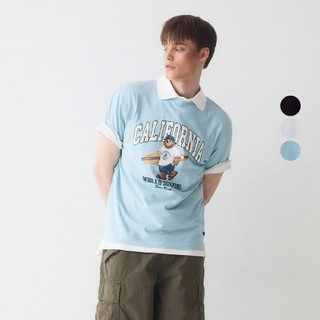 Áo Thun WHO.A.U Steve Photo T-Shirt_WHRPE2424U