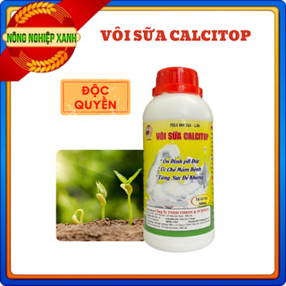 Vôi sữa - hạ phèn, ổn định ph đất, diệt mầm bệnh- chai 500ml