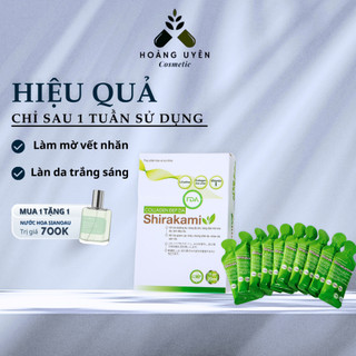 Collagen Shirakami Hộp 10 Gói DR CELL , Hỗ Trợ Giảm Mụn, Cấp Ẩm, Bổ Sung Nội Tiết Tố Cho Da