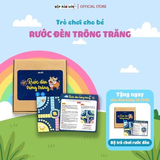 Set trò chơi Rước đèn trông trăng cho bé từ 6-10 tuổi, tương tự Cờ cá ngựa, xây những kỷ niệm đẹp