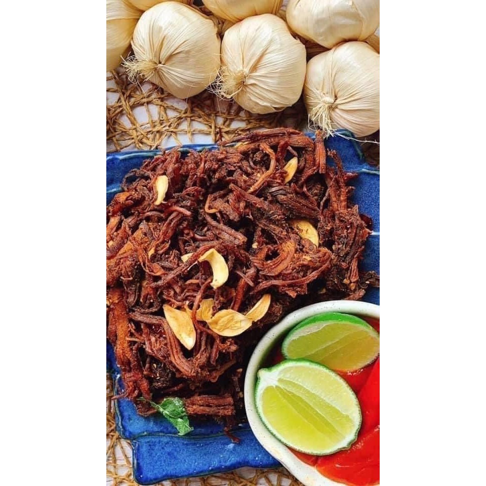 Combo 3kg heo khô cháy tỏi King Food