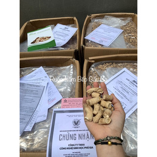 500g Chân Nấm hữu cơ Phú Gia (Bếp Gấu Ca)