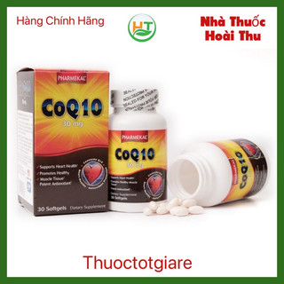 [ Chính Hãng ] CoQ10 30 mg - Giảm quá trình oxy hoá , hỗ trợ sức khoẻ cho tim ( USA )