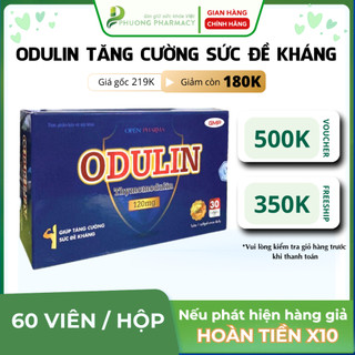 Odulin thymomodulin - tăng cường miễn dịch , tăng sức đề kháng giảm nguy cơ mắc bệnh 120mg