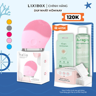 Máy Rửa Mặt Halio Facial Cleansing & Massaging Device dành cho mọi loại da