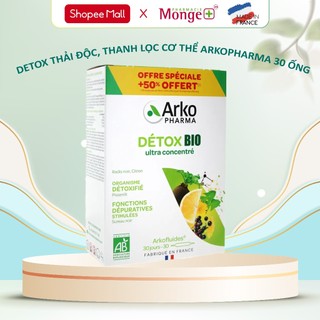 HÀNG CHÍNH HÃNG Thải độc hữu cơ giúp thanh lọc cơ thể, giải độc Da Gan Thận Ruột Phổi Arkopharma.