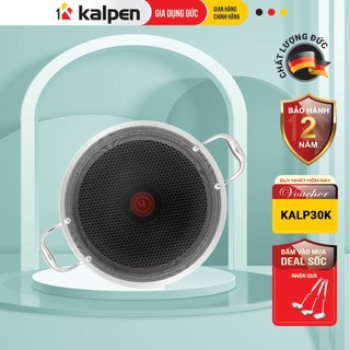 Khay nướng-chảo nướng-vỉ nướng bbq inox cao cấp 5 lớp hybrid hàng chính hãng kalpen-gia dụng đức