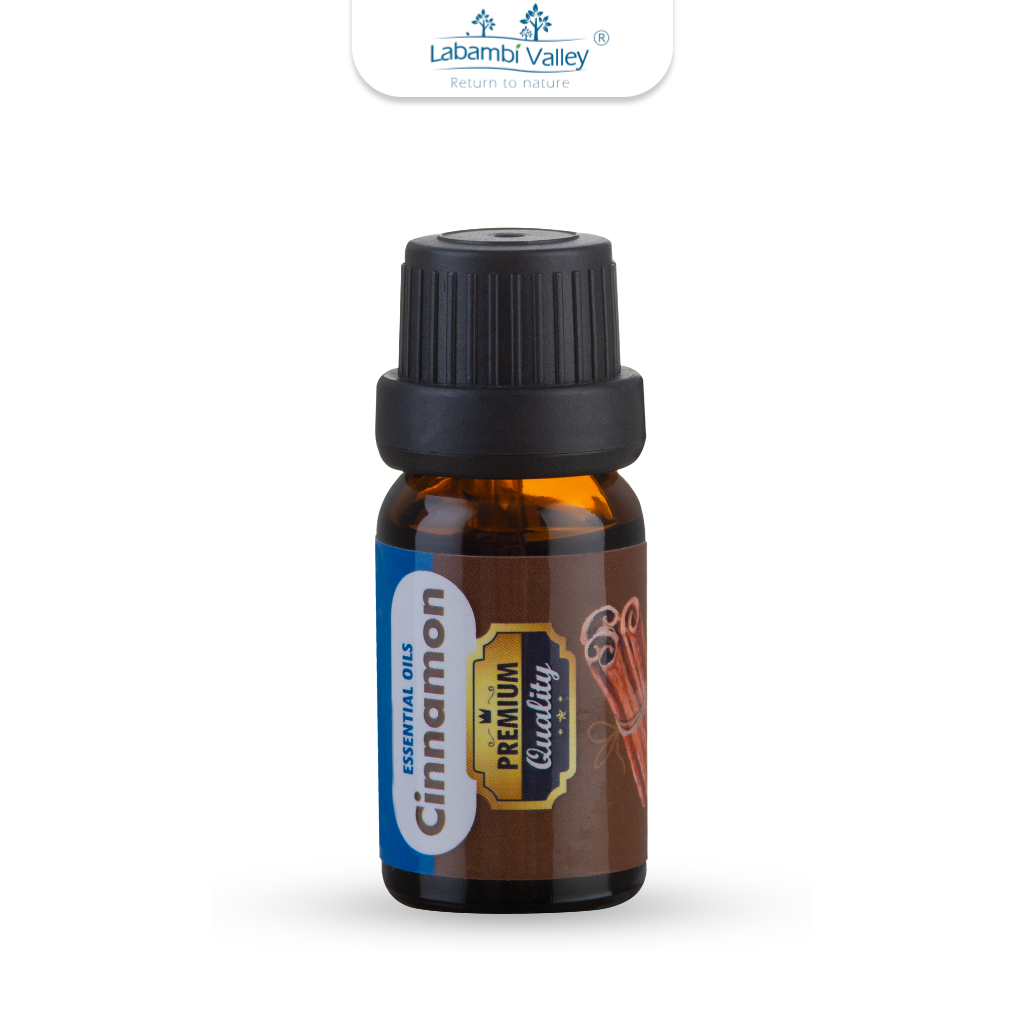 Tinh dầu quế Labambi Valley nguyên chất 100% giúp làm thơm không gian 10ml