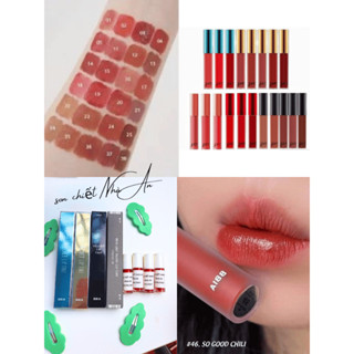   SON CHIẾT  Son BBIA Velvet Lip Tint Full Màu 01-46 BBIA 