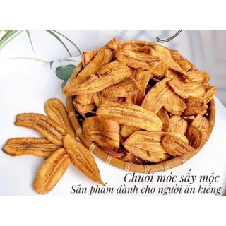 1KG chuối sấy không đường gia lai loại ngon| KingFood - Đồ Ăn Vặt Hà Nội