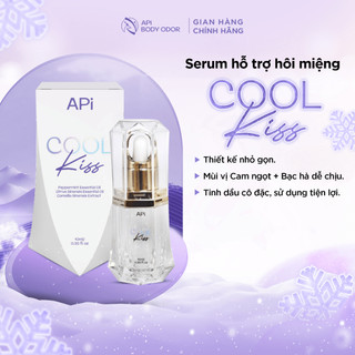 Serum hôi miệng APi, Tinh dầu thơm miệng Cool Kiss API BODY ODOR khử mùi hôi miệng hơi thở thơm mát