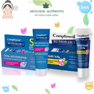 Gel Giảm Mụn Compliment SOS No Problem 25ml