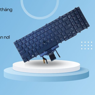 Bàn phím laptop dell latitude e5550 e5570 5580 precision 3520 7510 7520 7710 7720 có đèn led có chuột new 100%