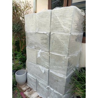 Chậu đá mài vuông 25cm (chỉ giao hỏa tốc HCM)