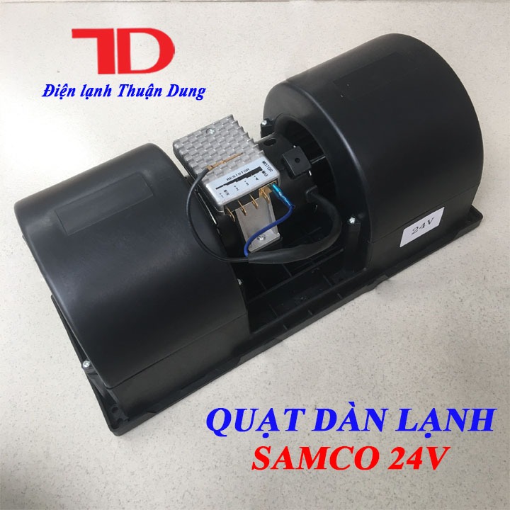 Quạt dàn lạnh xe khách SAMCO 24V