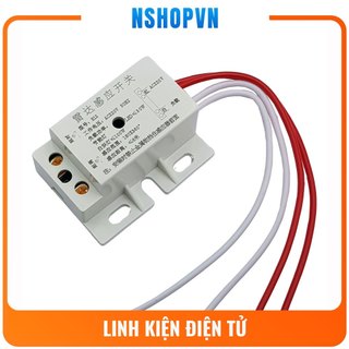 Cảm biến chuyển động 220V phát hiện chuyển động bật đèn tự động, có chế tạm ngừng khi trời sáng
