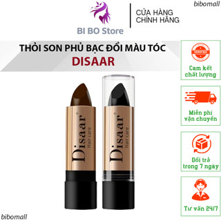 Thỏi Son Phủ Bạc Bền Màu DISAAR - Son Nhuộm Tóc, Dưỡng Tóc DISAAR Phủ Bạc Tóc Thành Đen Tạm Thời Bền Màu