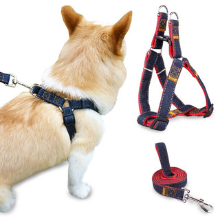 Dây dắt chó kèm yếm ngực bền chắc xudapet -XD01DDC12 (màu ngẫu nhiên)