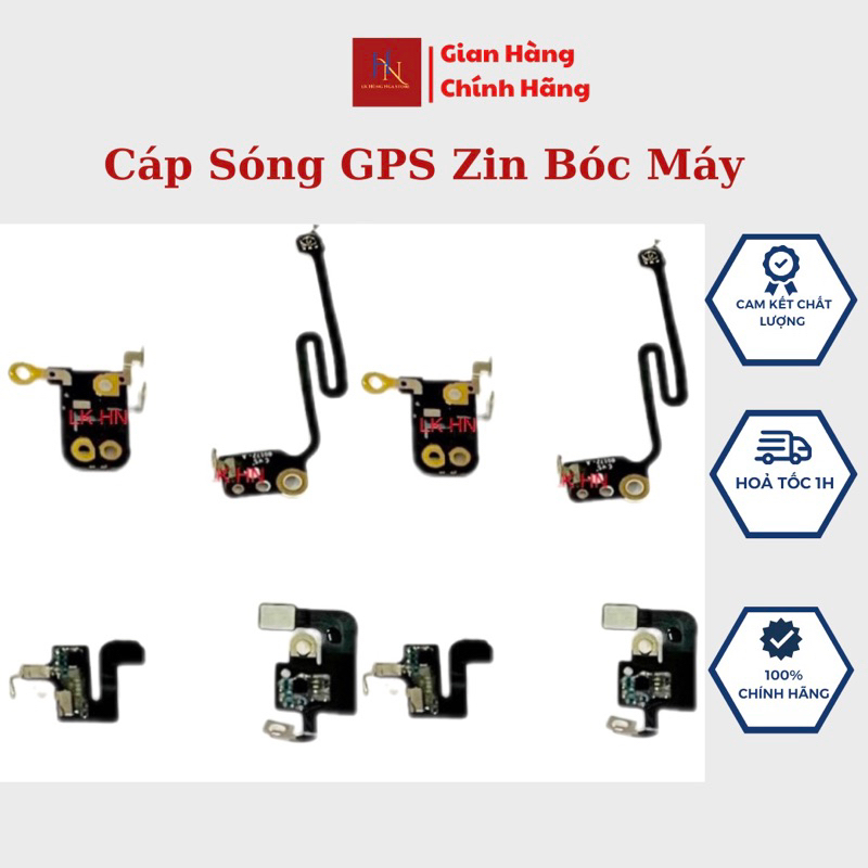 Cáp Sóng GPS Dành Cho 6p/6/6S/6Sp/7/7p/8/8P, Cáp Sóng GPS mạnh, Sóng full- Zin Bóc Máy