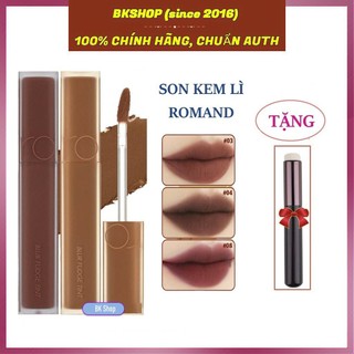 Son romand kem siêu lì, lên màu chuẩn, mịn môi romand blur fudge tint 5g