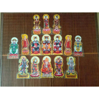 Bộ tranh cúng 15 bức ép plastic 40cm - 60cm
