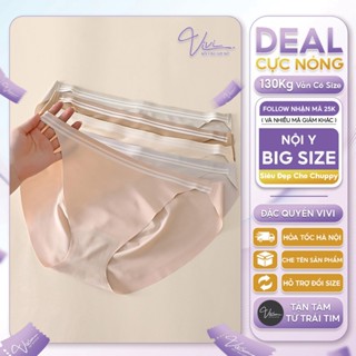 Quần lót nữ Bigsize quyến rũ, xẻ đùi siêu cao - Quần lót big size su lạnh, size to - Nội y tới 130KG - Mã N36