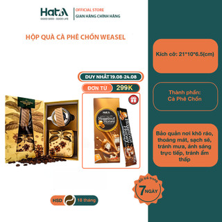Cà phê chồn Hương Mai Cafe Weasel Coffee Gift Box hương thơm đậm đà 250gr