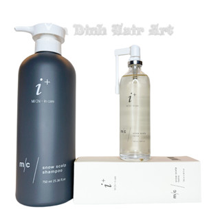 Bộ dầu gội xịt Tonic Michi kích thích mọc tóc, ngăn rụng tóc, kiềm dầu, ngăn gàu, nấm, ngứa hàn quốc