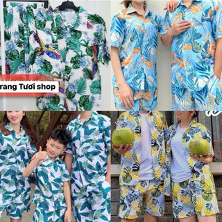   giảm 10 %   Đồ bộ đi biển ,bộ đi biển cho nhóm quần áo đi biển nam nữ,bộ đi biển cho gia đình đủ size Trang Tươi shop 