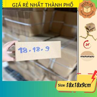 Hộp giấy P41 size 18x18x9 cm, thùng carton gói hàng Everest