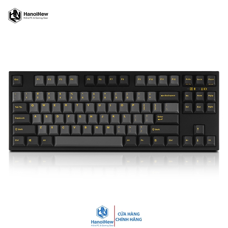 Bàn Phím Cơ Leopold FC750R PD BT Ash Yellow Bluetooth