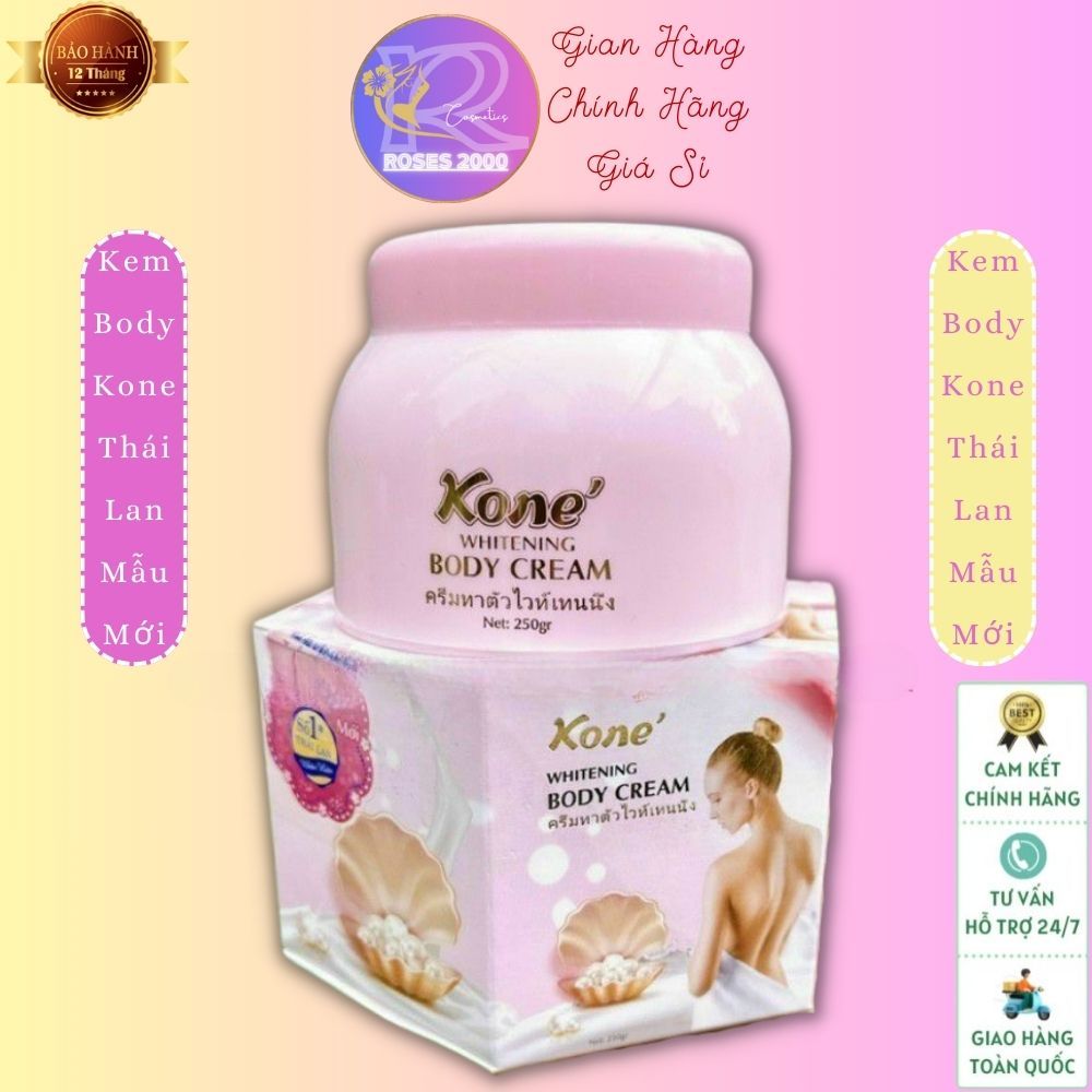 ( Chính Hãng ) Kem Body Kone Hồng Thái Lan ( Mẫu Mới )