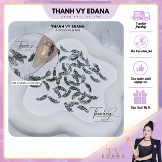 Chamr nơ trang trí nail chamr kim loại