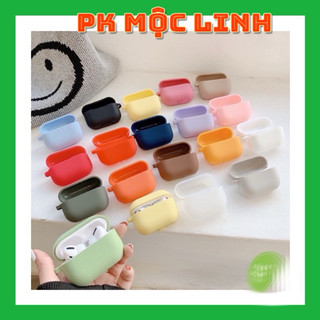 🌟 HÀNG LOẠI 1 🌟18 màu thời trang Case airpod 1 2 Pro  🌟 Vỏ Bao AirPods silicon dẻo trơn đựng tai nghe không dây