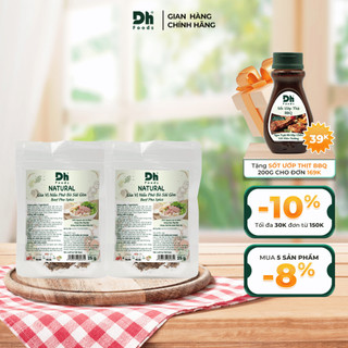 Combo Natural Gia Vị Nấu Phở Bò Sài Gòn Dh Foods gói 25gr gia vị nấu phở hoàn chỉnh có kèm túi lọc
