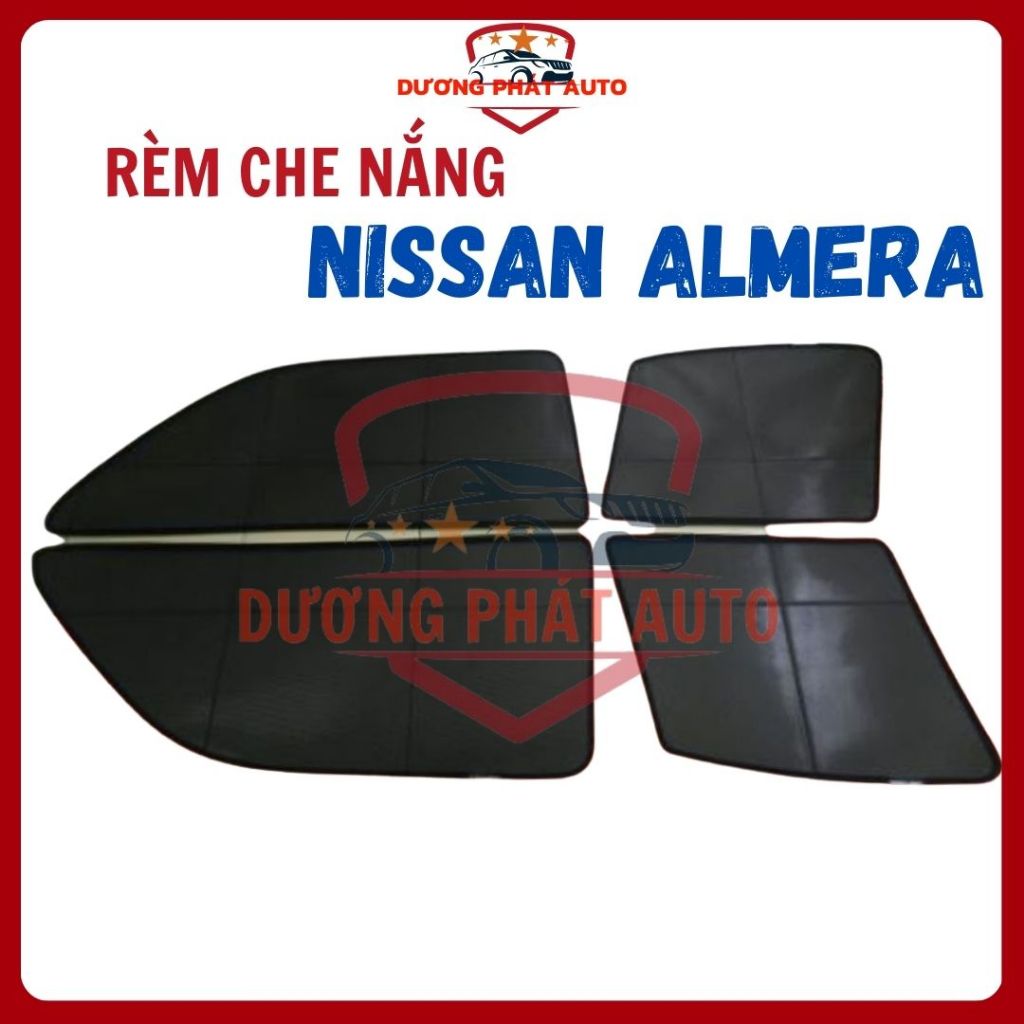 RÈM CHE NẮNG XE Nissan Almera 2020-2024 CÓ HÚT NAM CHÂM LOẠI 2